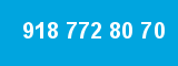 918 772 80 70 918 772 80 70